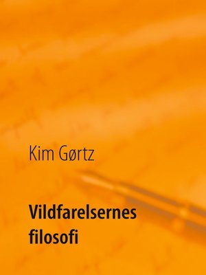 cover image of Vildfarelsernes filosofi